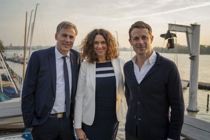 Carsten Neitzel, Elke Wiswedel, Alexander Bommes © Christian Anders